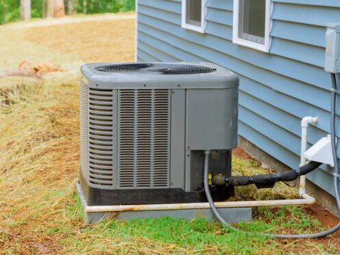 AC condenser outside